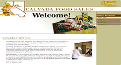 Desktop Screenshot of calvadafoods.com